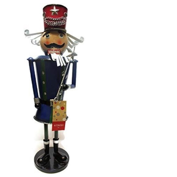 metal nutcracker soldier